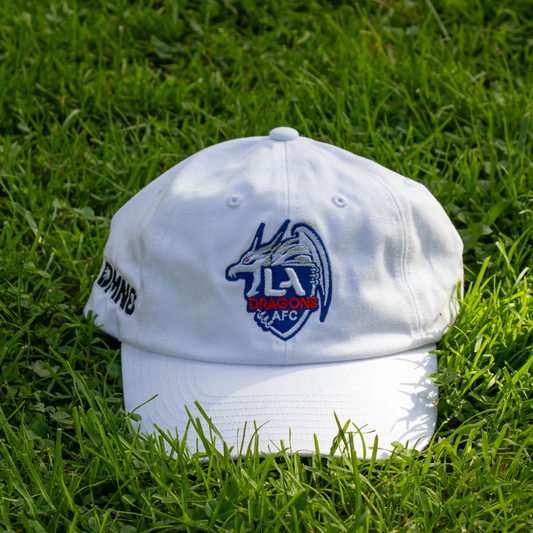 LA Dragons Dad Cap - White