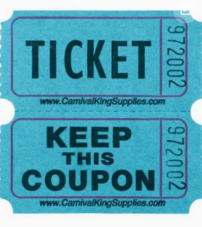 Anzac Day Raffle Tickets